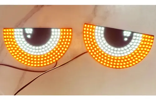 Cartel luminoso LED de ojos para auto Jm2515 - Image 8