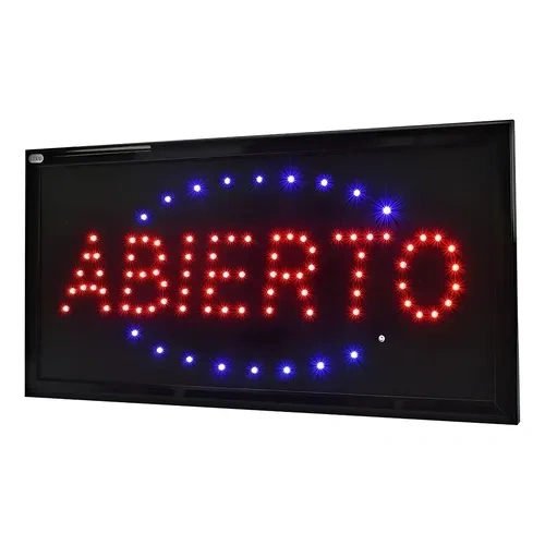 Cartel luz led fijo para comercio - Varios modelos – imagen 40