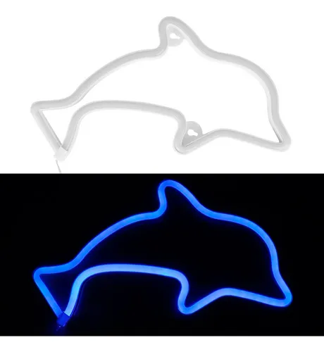 Cartel neón delfín luz LED 6v95 - Image 6