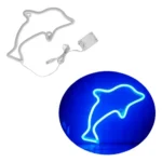 Cartel neón delfín luz LED 6v95