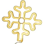 Cartel copo de nieve neon a USB y a pilas A26