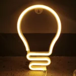 Cartel neón LED forma de foco - Image 27