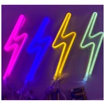 Cartel neón LED rayo luz decorativa A9 - Imagen 66