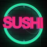 Cartel sushi con luz neón para negocios de comida 26248 - Image 7