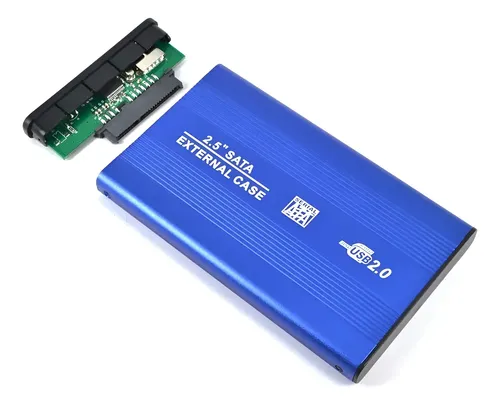 Case Externo 2.5 Usb 2.0 - Discos Sata De Notebook Gabinete - Imagen 4