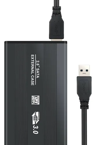 Case Notebook 2.5 Usb 3.0 Carcasa Transparente - Image 3