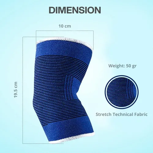 Coderas Elásticas Deportivas Esguince Tendinitis Dolores Par - Image 6