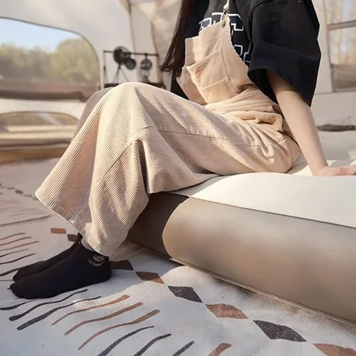 Colchón inflable de 1 plaza con inflador - Image 4