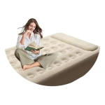 Colchón inflable de 1 plaza con inflador - Image 9