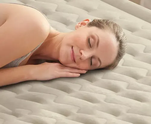 Colchón inflable de 1 plaza con inflador - Image 3