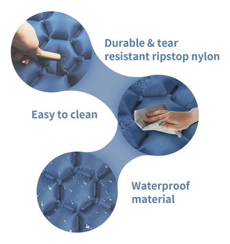 Colchón inflable para camping de inflado rápido Ys24 - Image 51