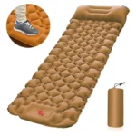 Colchón inflable para camping de inflado rápido Ys24