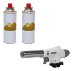 Combo 2 Mini Garrafa Gas Butano + 1 Soplete Flambeador - Image 14