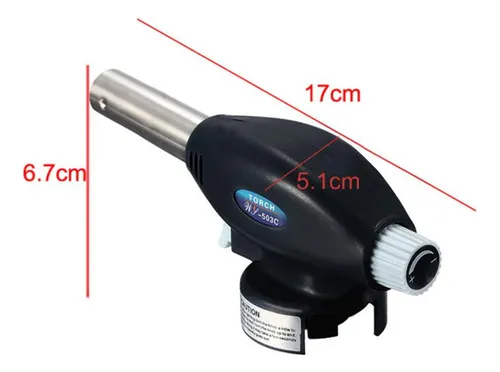 Combo 2 Mini Garrafa Gas Butano + 1 Soplete Flambeador - Image 12