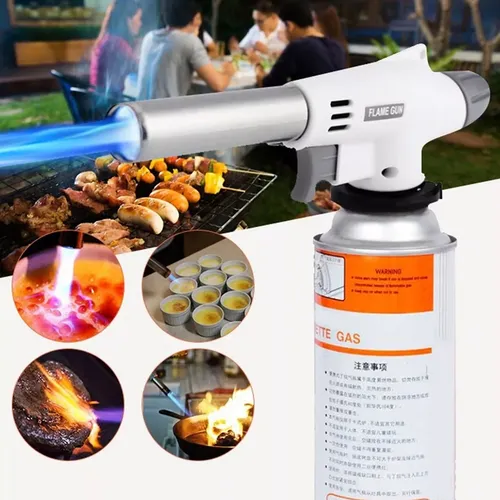 Combo 2 Mini Garrafa Gas Butano + 1 Soplete Flambeador - Image 16