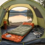 Carpa camuflada 3 personas  Ks-1030 + Colchón Inflado rápido - Image 10