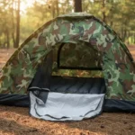 Carpa camuflada 3 personas  Ks-1030 + Colchón Inflado rápido - Image 9