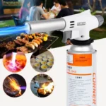 Combo Soplete Flambeador + 1 Mini Garrafa Gas Butano - Image 13