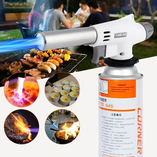 Combo Soplete Flambeador + 1 Mini Garrafa Gas Butano - Image 13