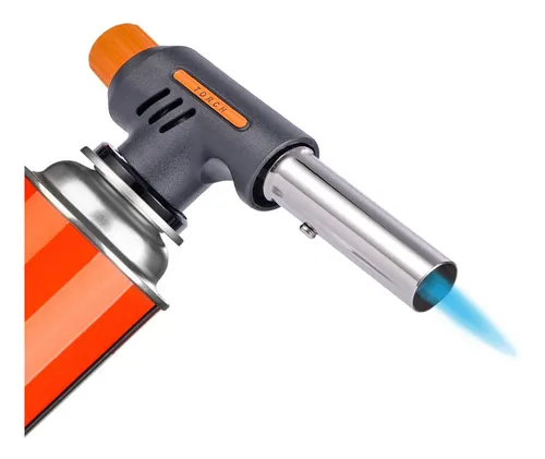 Combo Soplete Flambeador + 1 Mini Garrafa Gas Butano - Image 4