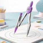 Compas Metalico Para Lapiz Con Estuche Colegio Útiles