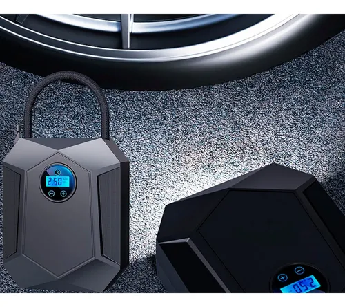 Mini compresor inflador con medidor St5504 - Image 8