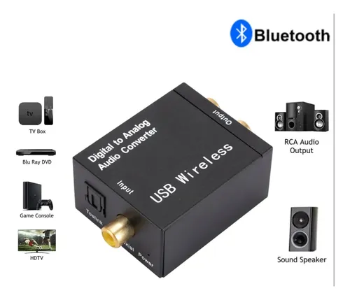 Conversor De Audio Optico Digital Y Bluetooth A Analogico - Image 5