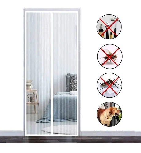 Cortina mosquitero magnética puerta anti insectos - Image 19