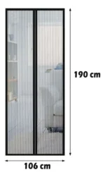 Cortina mosquitero magnética puerta anti insectos - Image 4