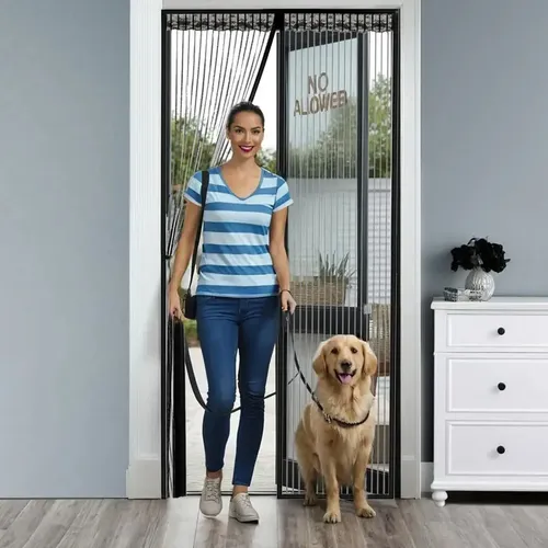 Cortina mosquitero magnética puerta anti insectos - Image 3