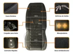 Cubre asiento universal auto 12v ventilador masajeador F0121 - Image 3