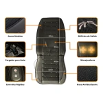 Cubre asiento universal auto 12v ventilador masajeador F0121 - Imagen 3