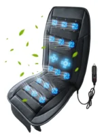 Cubre asiento universal auto 12v ventilador masajeador F0121 - Image 7