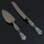 Cuchillo y espátula para torta de acero inoxidable - Image 3