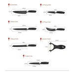 Cuchillos profesionales y pela papa set cocina - Imagen 8