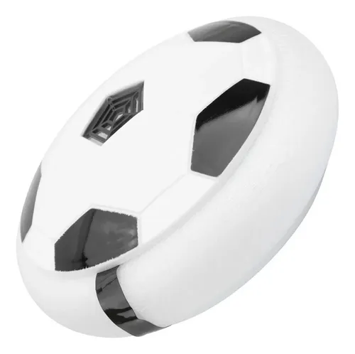 Disco Pelota De Futbol Flotadora Luminosa A Pilas Tipo Tejo - Imagen 3