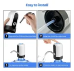Dispenser eléctrico recargable para bidón - Imagen 12