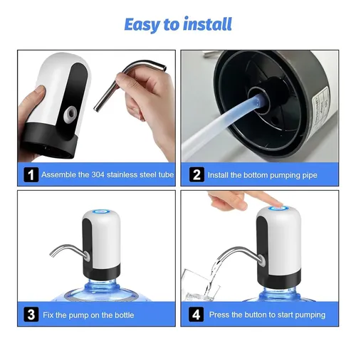 Dispenser eléctrico recargable para bidón - Imagen 12