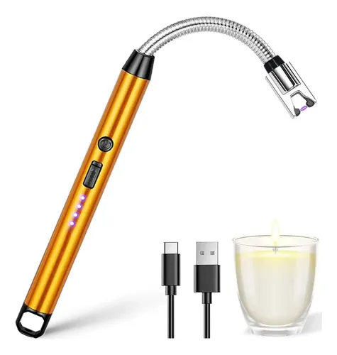 Encendedor Eléctrico Chispero Recargable Usb Plasma B1607 - Image 5
