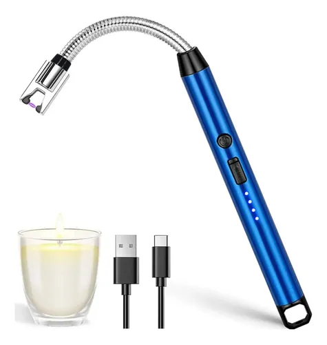 Encendedor Eléctrico Chispero Recargable Usb Plasma B1607 - Image 3