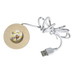 Esfera bola cristal lampara led 3d usb luz noche deco 0601 - Image 125