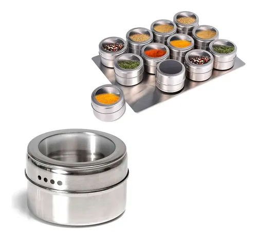 Especiero Condimentero Imantado Magnetico Para Cocina B07r