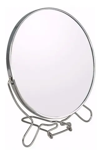 Espejo_Con_Aumento_Doble_Faz_7_Pulgadas_Maquillaje_Metalico_D_778649-MLA41256171412_032020-O.webp Espejo con aumento doble faz - Image 1