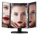 Espejo De Maquillaje Triple Con Luz Led Usb Belleza 241344 - Image 14