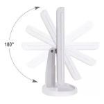Espejo De Maquillaje Triple Con Luz Led Usb Belleza 241344 - Imagen 13