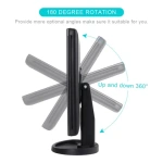 Espejo De Maquillaje Triple Con Luz Led Usb Belleza 241344 - Imagen 23