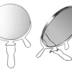 Espejo bifaz con aumento