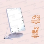 Espejo rectangular con luces LEDS – imagen 22