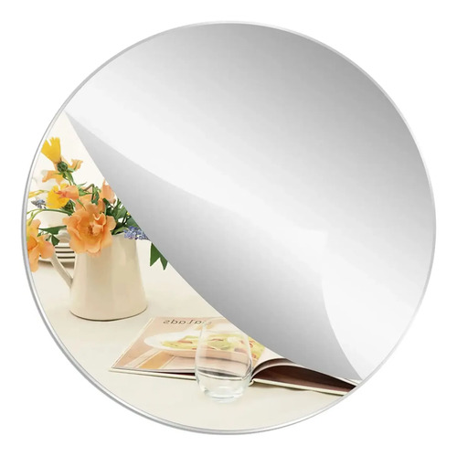 Espejo Redondo Flexible De 50cm Para  Pared 26029 - Image 1