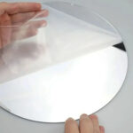 Espejo Redondo Flexible 40cm Moderno De Hogar Pared 26028 Transparente - Image 2